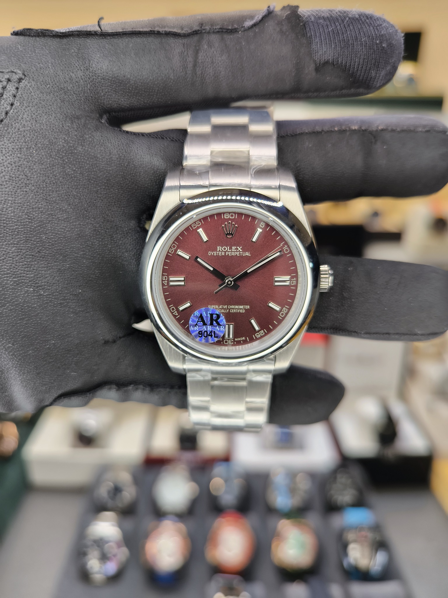 Oyster Otomatik Bordo