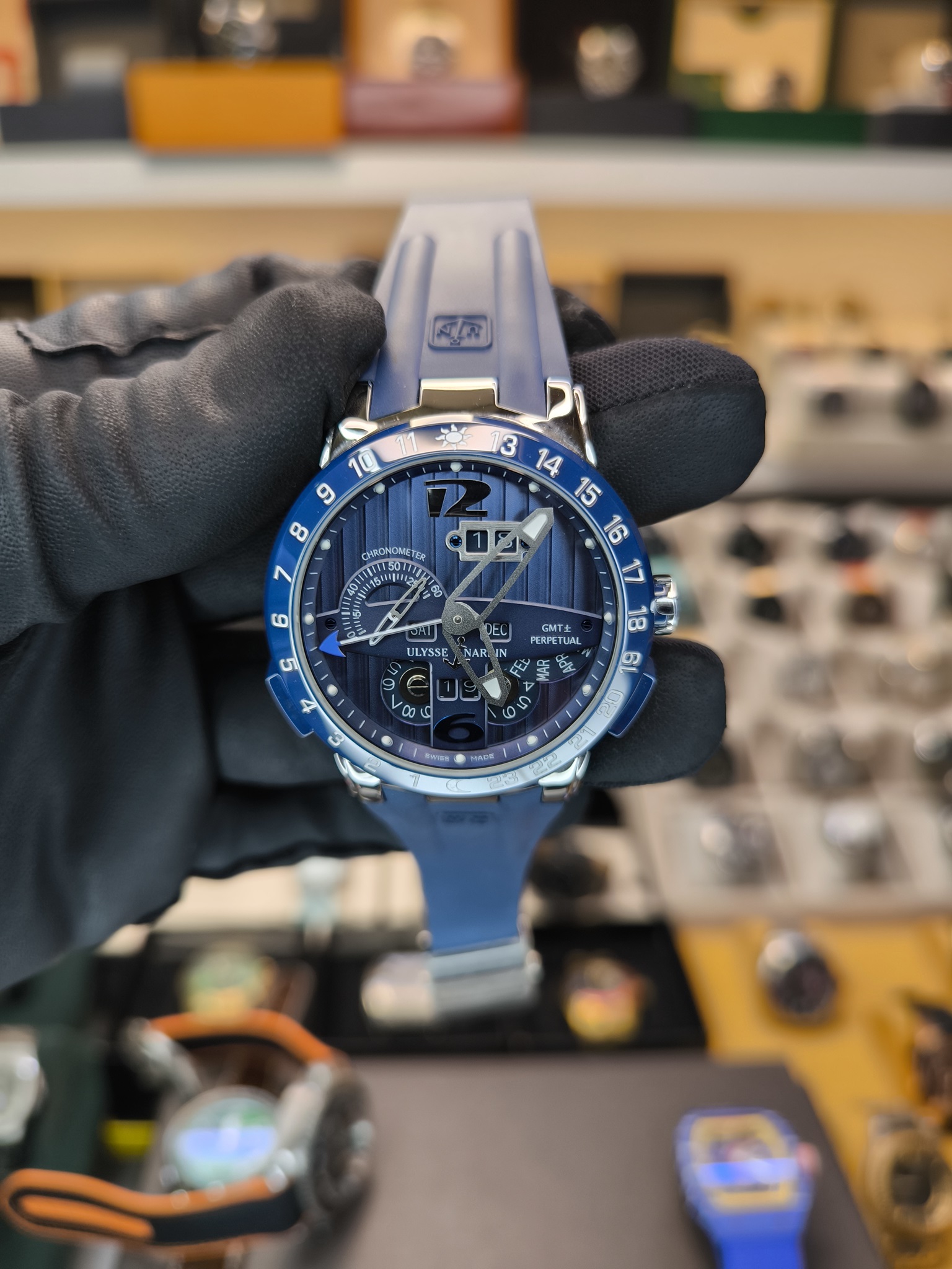 ULYSSE NARDIN EL TORO PERPETUAL CALENDER ETA SAAT