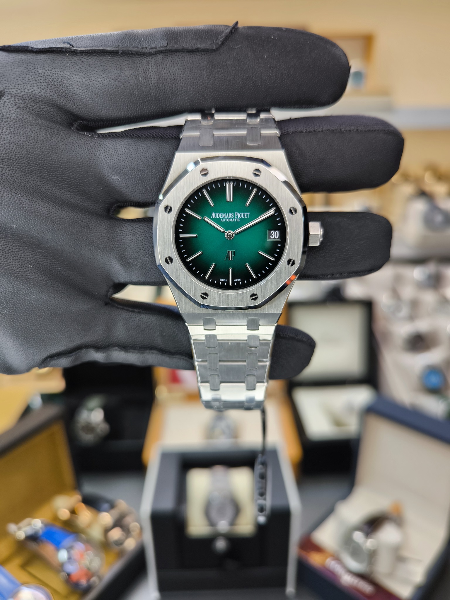 ROYAL OAK ULTRA THIN JUMBO ZF FACTORY ETA SAAT