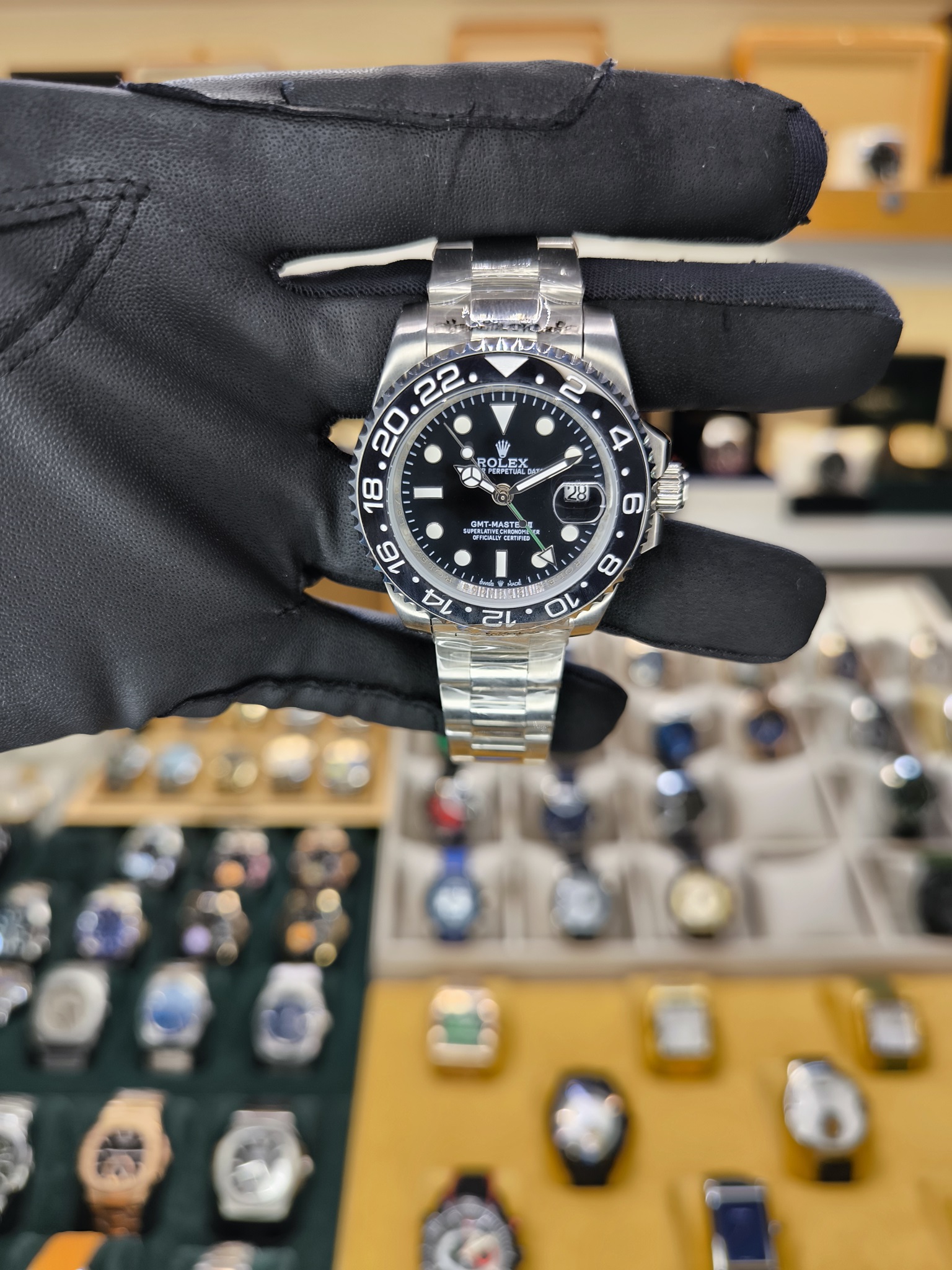 GMT-MASTER II OTOMATİK SİYAH BEZEL OYSTER