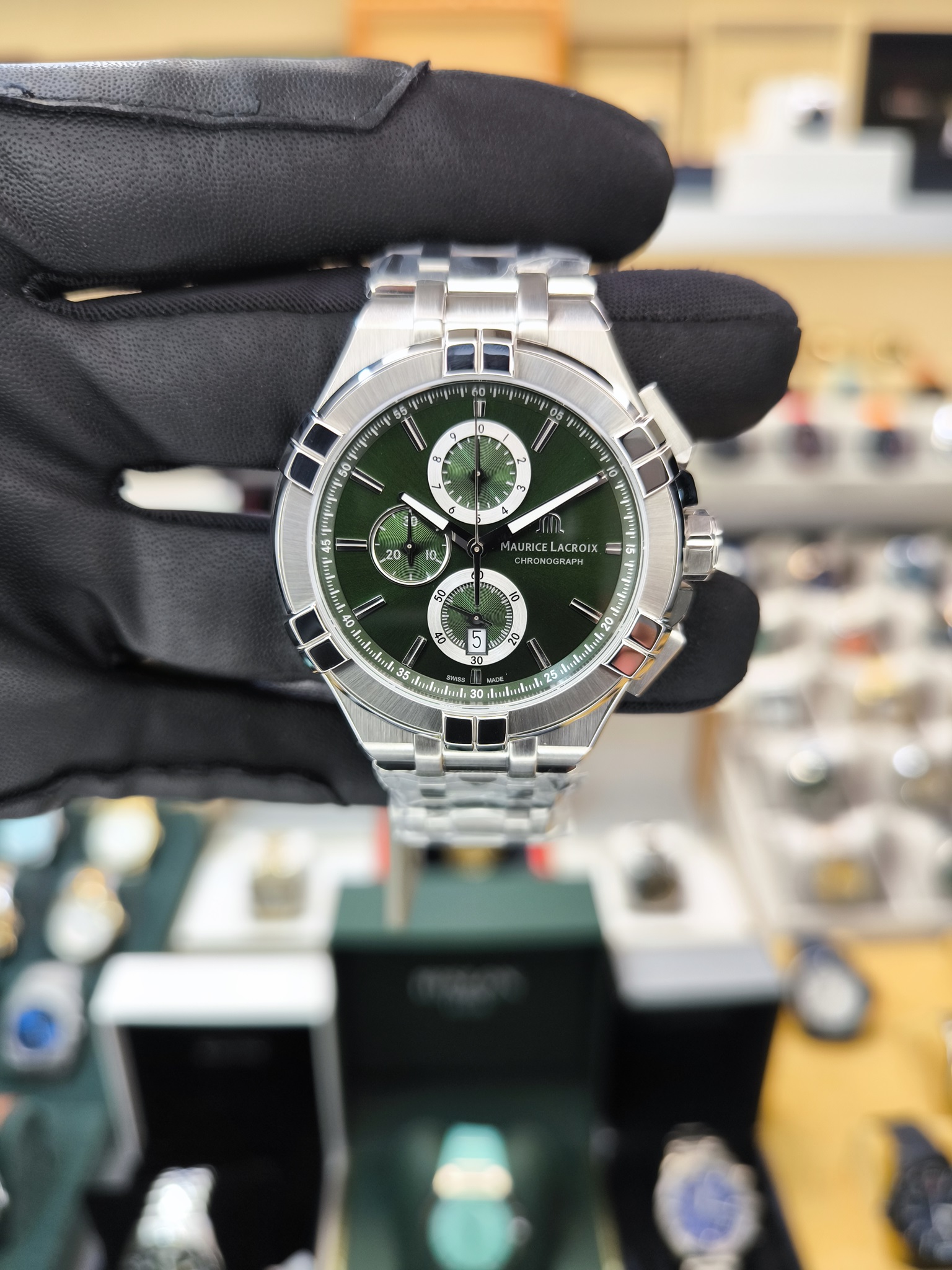 MAURICE Lacroix Aikon ML-AI1018SS002630-1 ETA SAAT