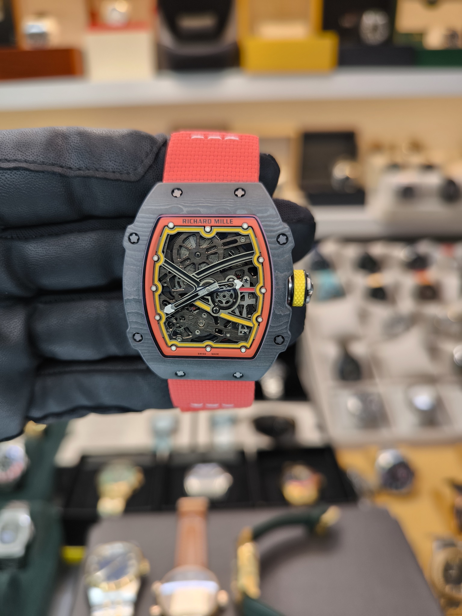 RM67-02 ALEXANDER ZVEREV ULTRA SLIM SUPERCLONE CARBON ETA SAAT