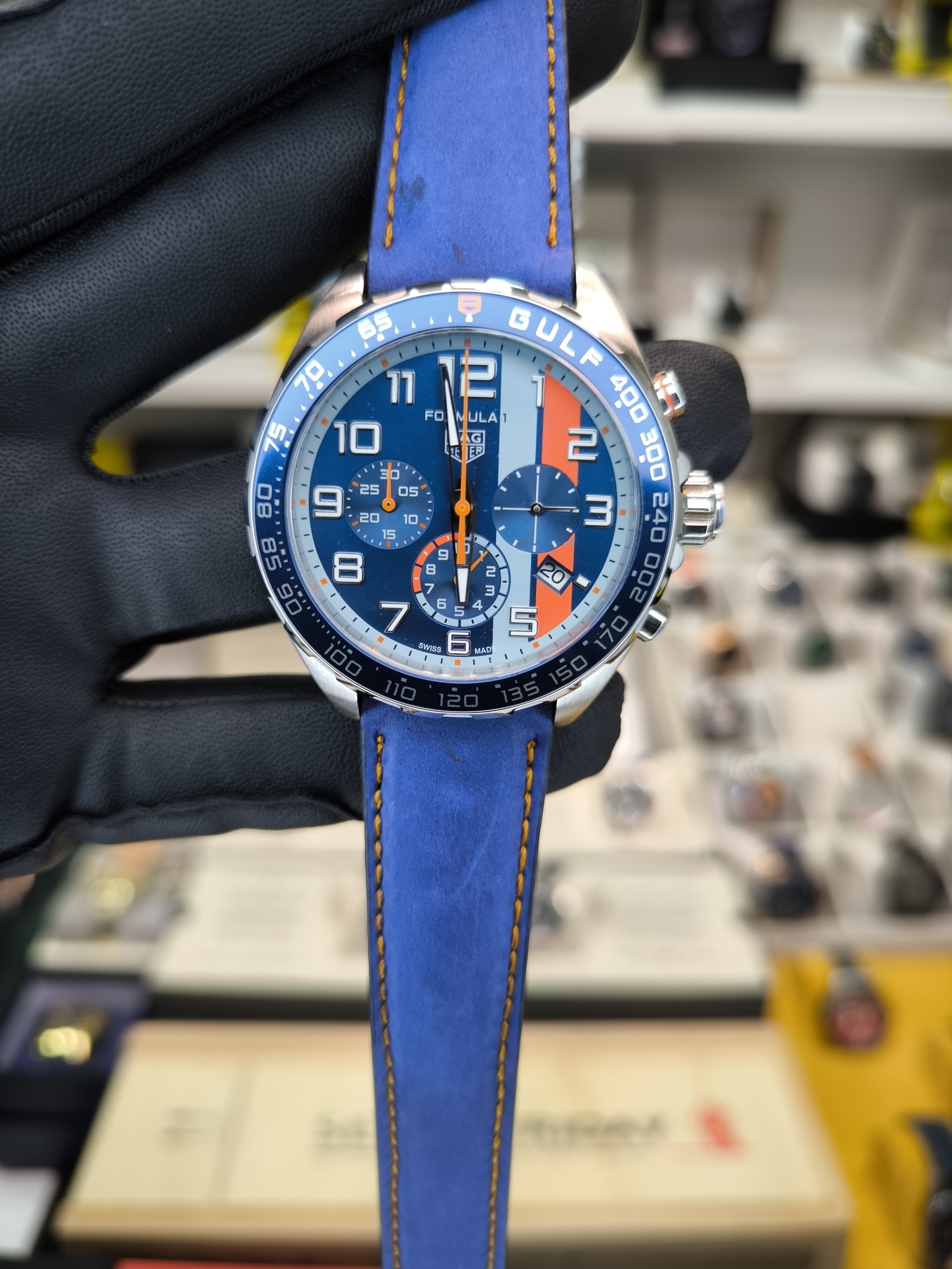 FORMULA 1 GULF CRONOGRAPH