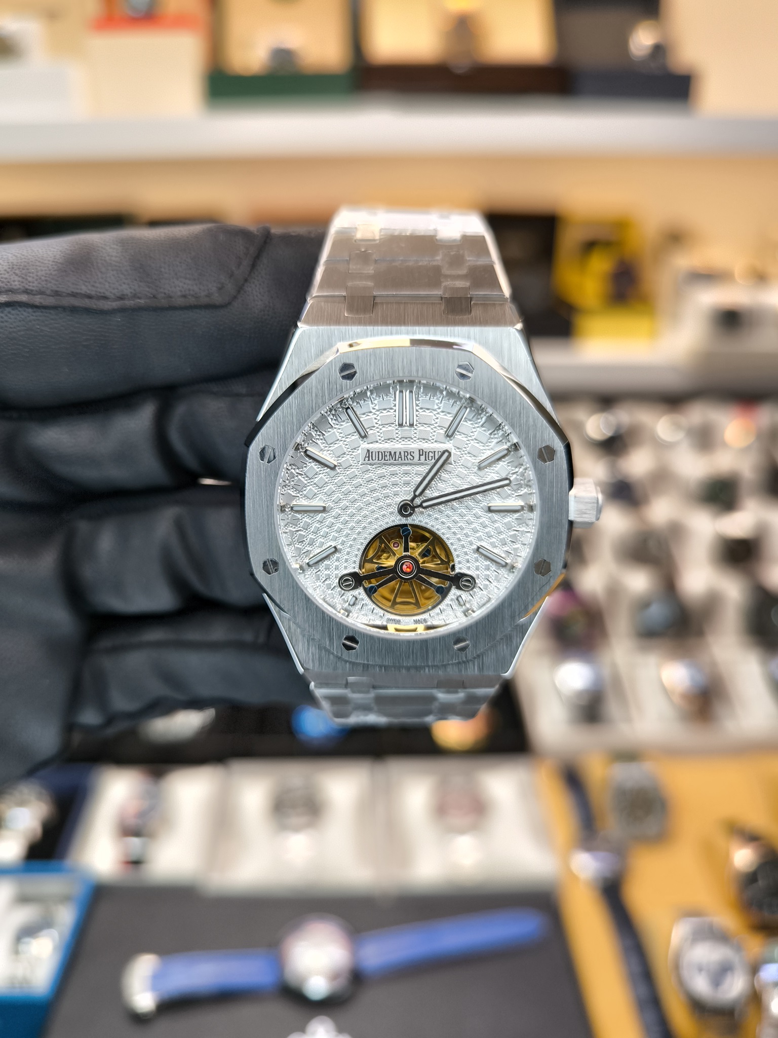 ROYAL OAK TOURBILLON SILVER