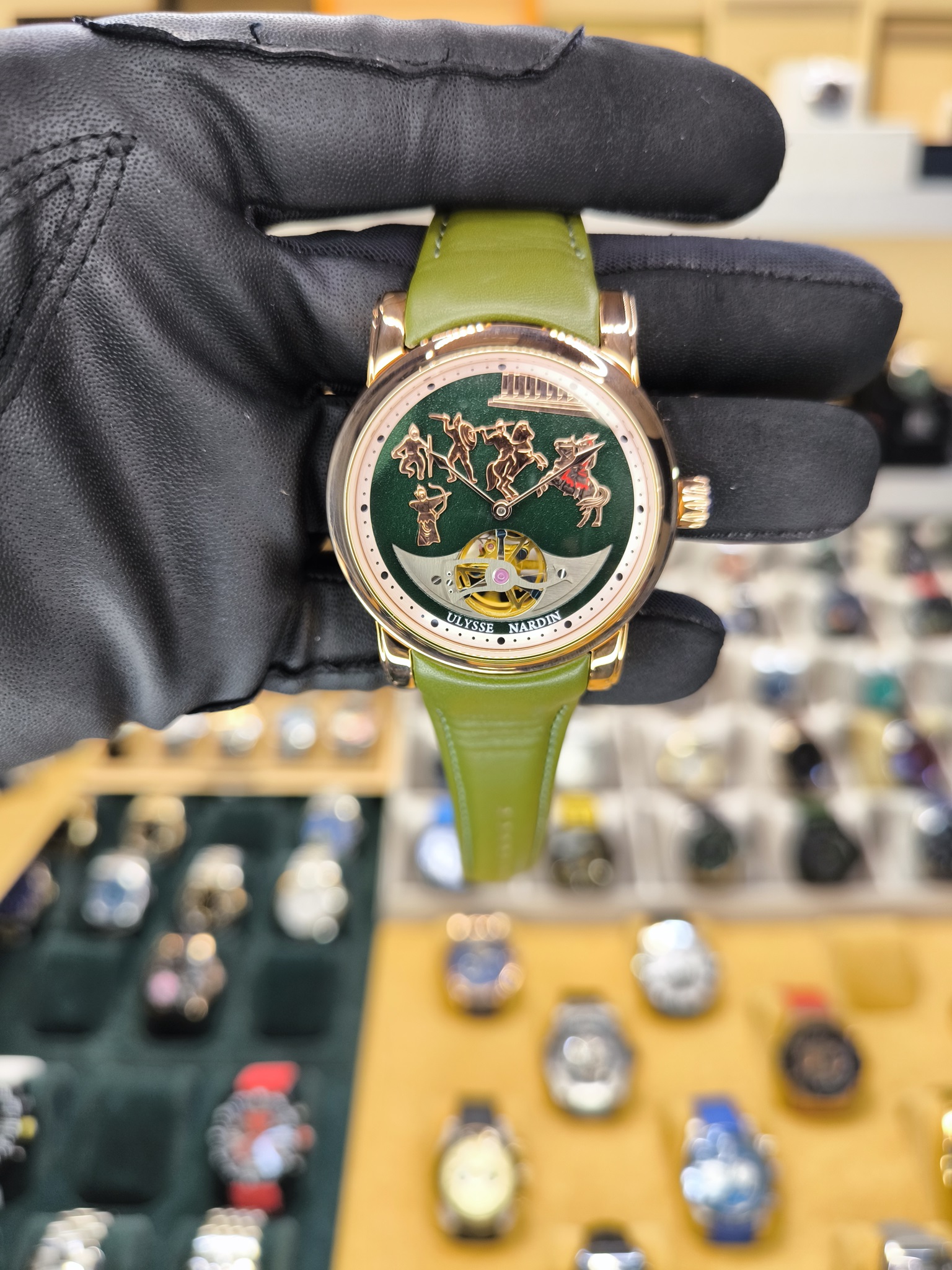 ULYSSE NARDIN GENGHIS KHAN OTOMATİK REPLİKA SAAT