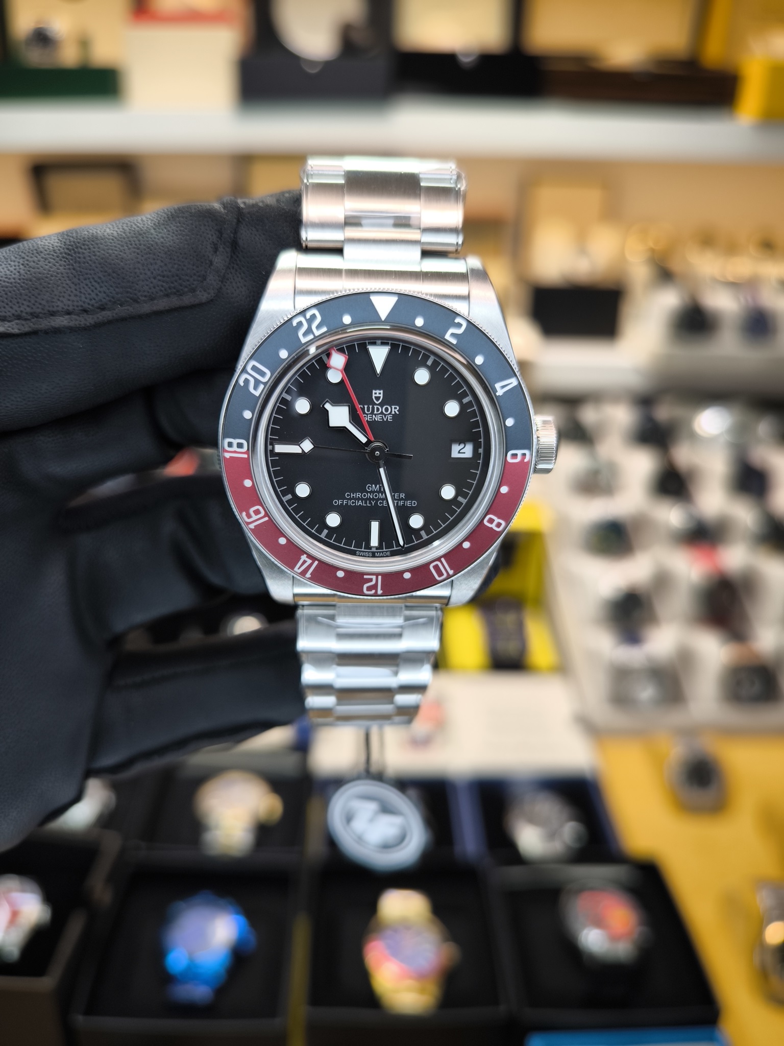 TUDOR Black Bay 41mm GMT PEPSI ETA SAAT