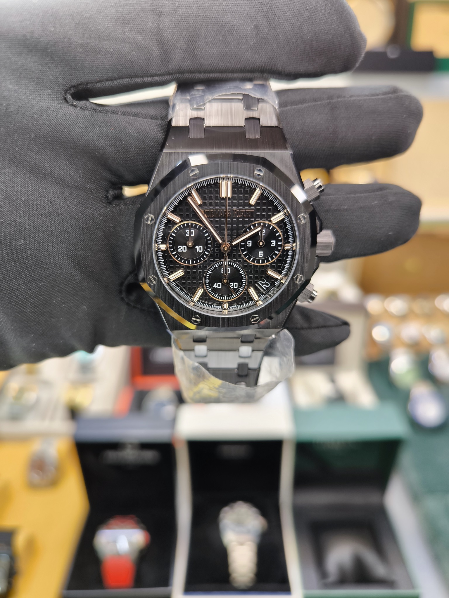 ROYAL OAK AUTOMATIC CHRONORAPH  ETA SAAT