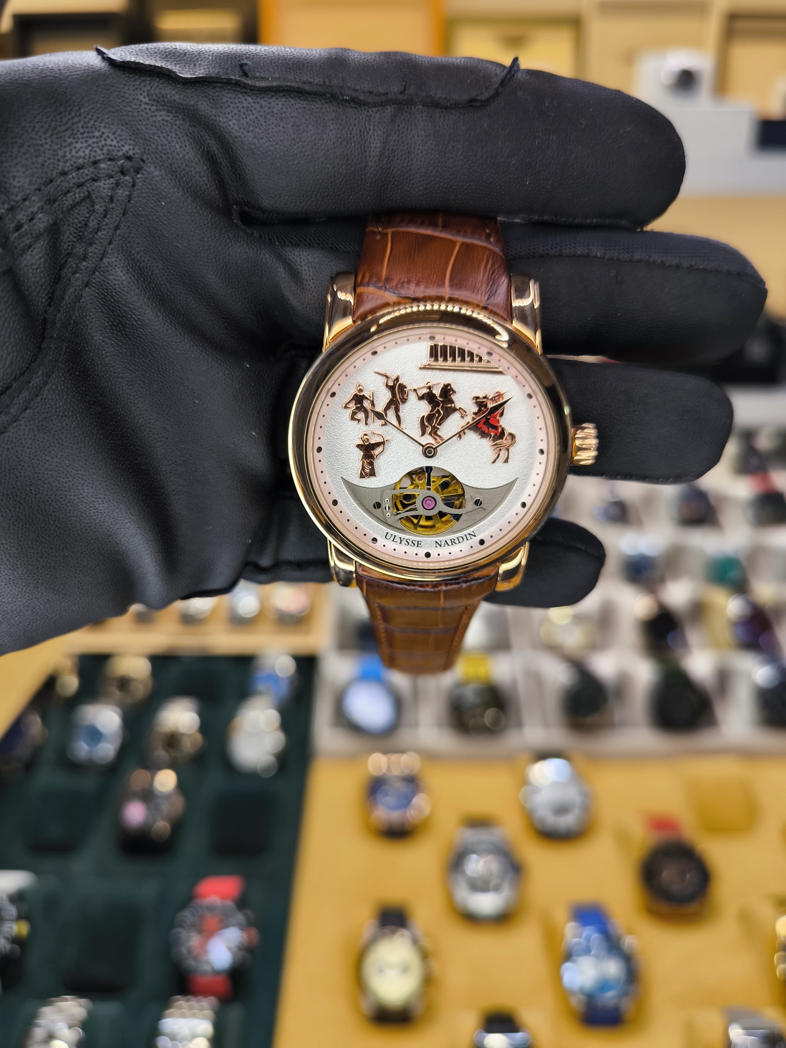 ULYSSE NARDIN GENGHIS KHAN OTOMATİK REPLİKA SAAT