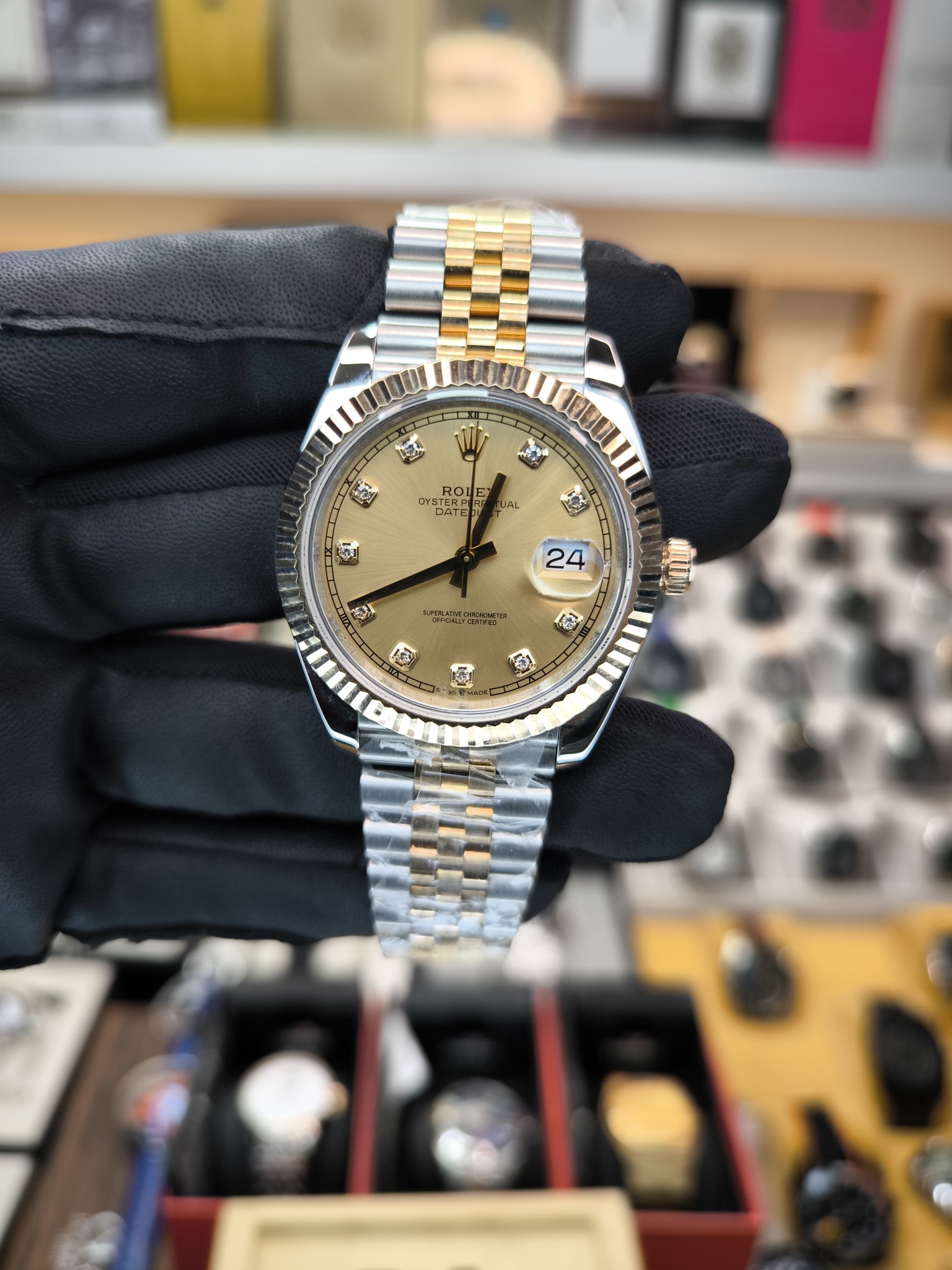 DATEJUST 41 18K GOLD ÇELİK ETA SAAT