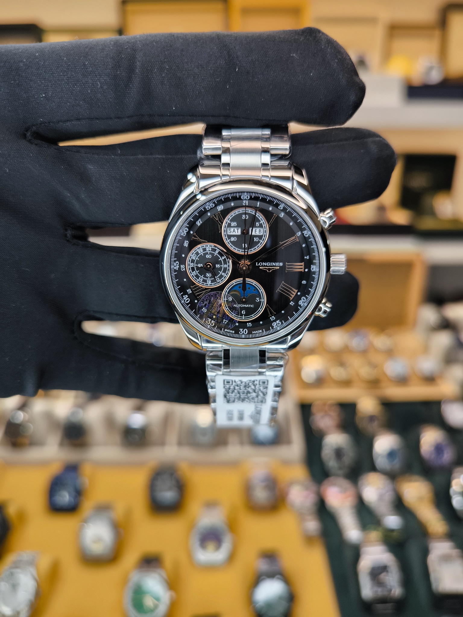 LONGINES MASTER COLLECTION MOONPHASE L2.673.4.61.6 ETA SAAT