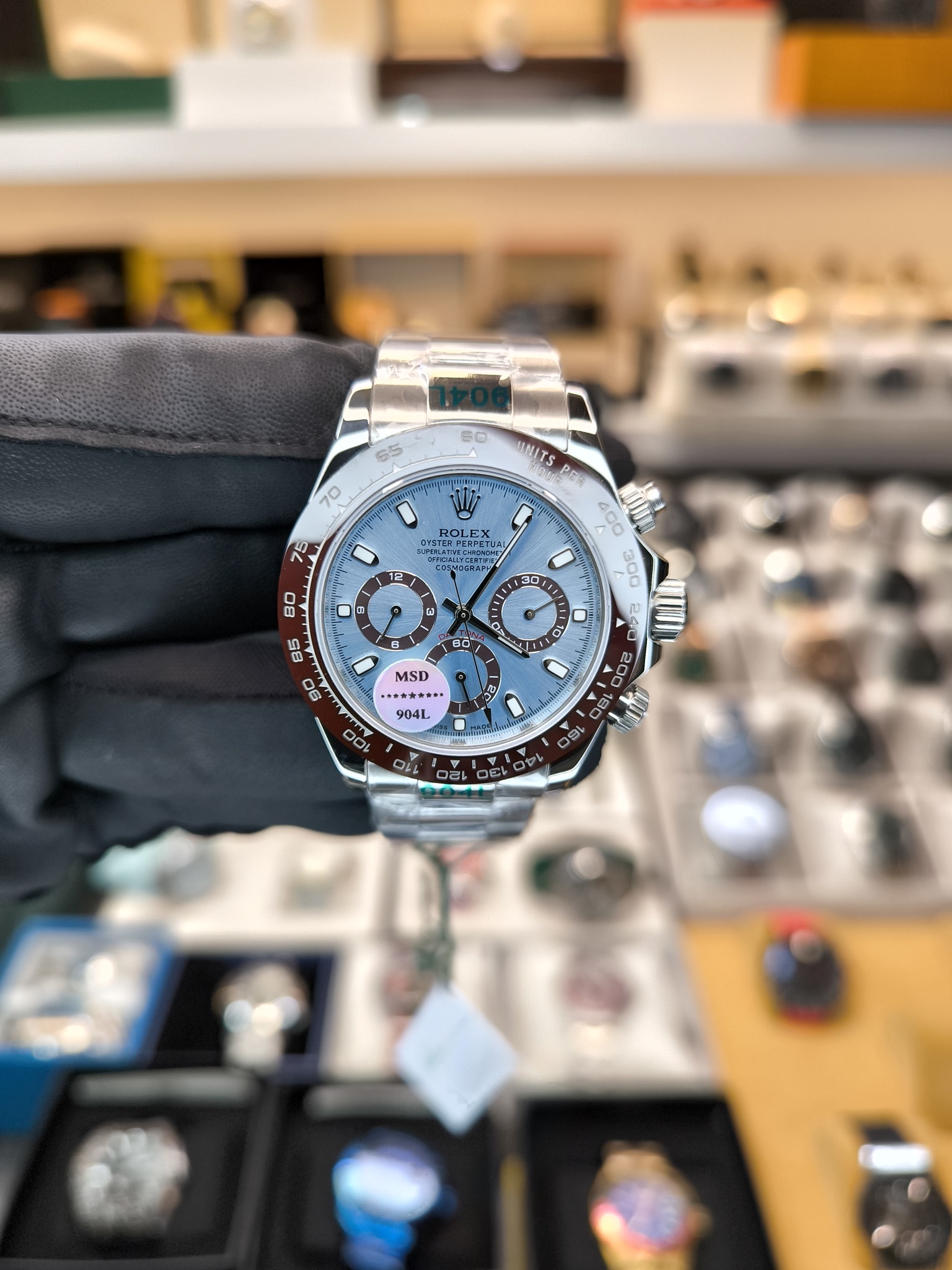 DAYTONA COSMOGRAPH PLATINUM TRANSPARAN KAPAK OTOMATİK