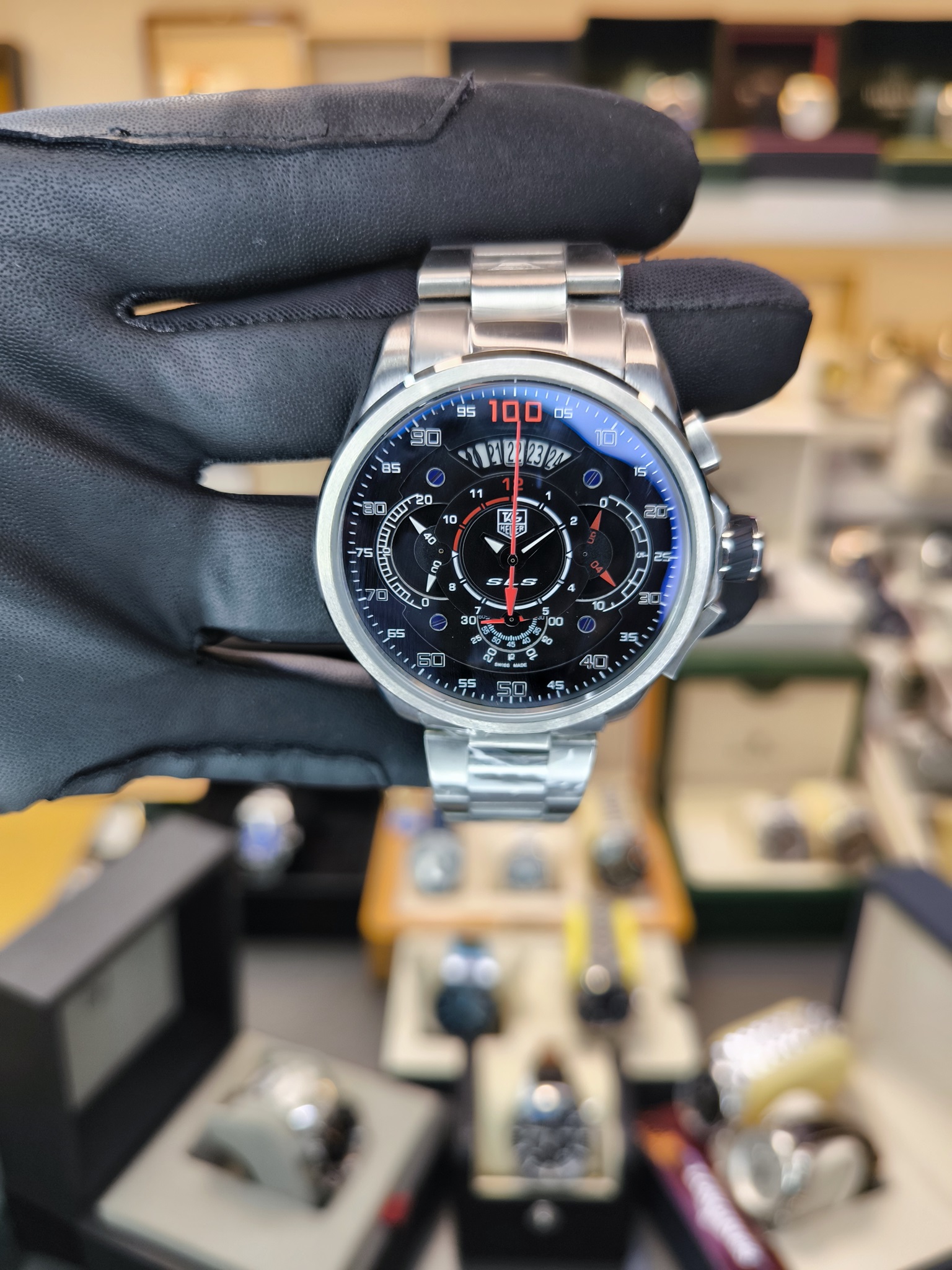 TAG HEUER MERCEDES BENZ SLS CHRONOGRAPH REPLİKA SAAT