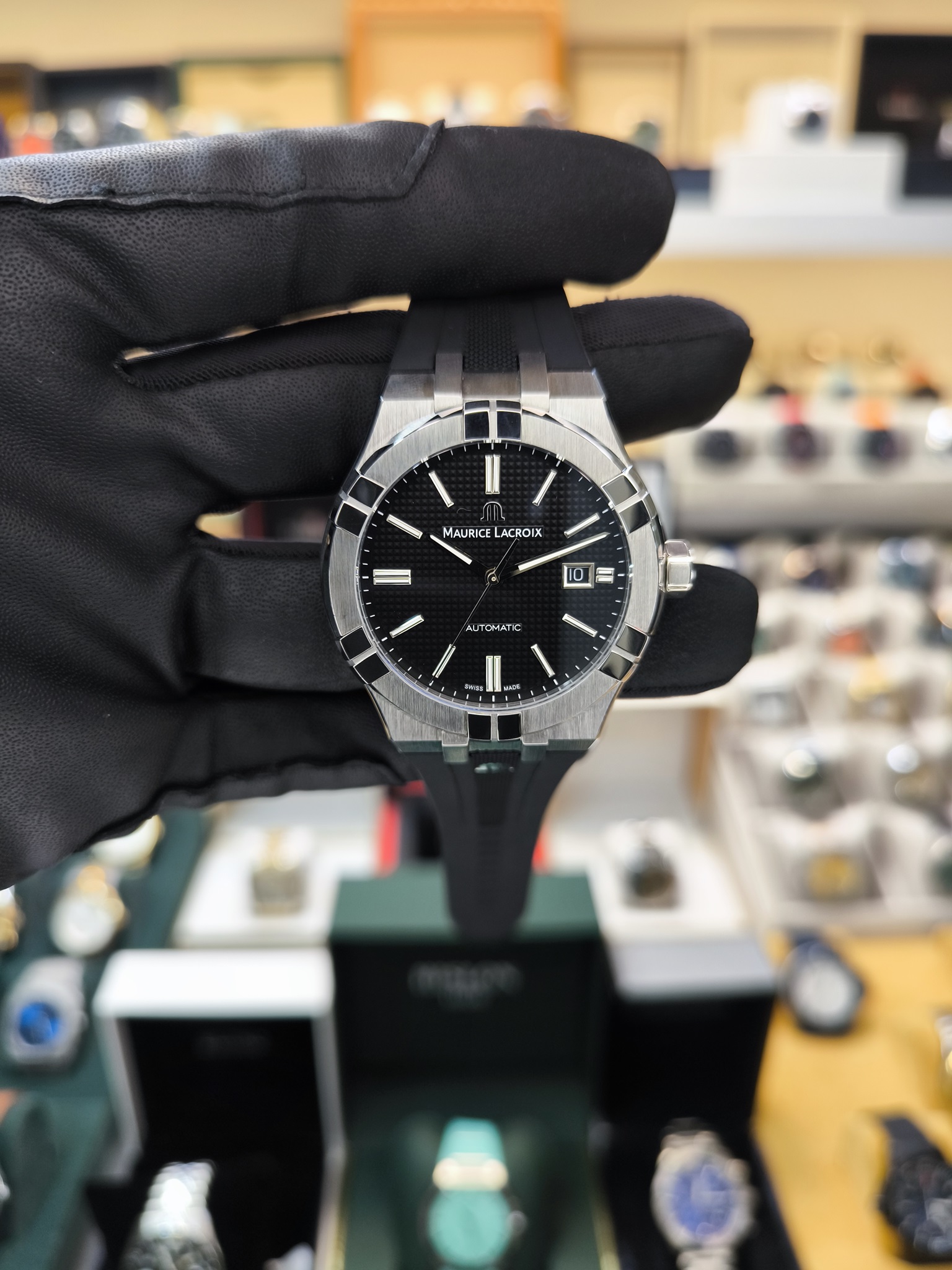 MAURICE Lacroix Aikon ML-AI6008SS000330-2 ETA SAAT