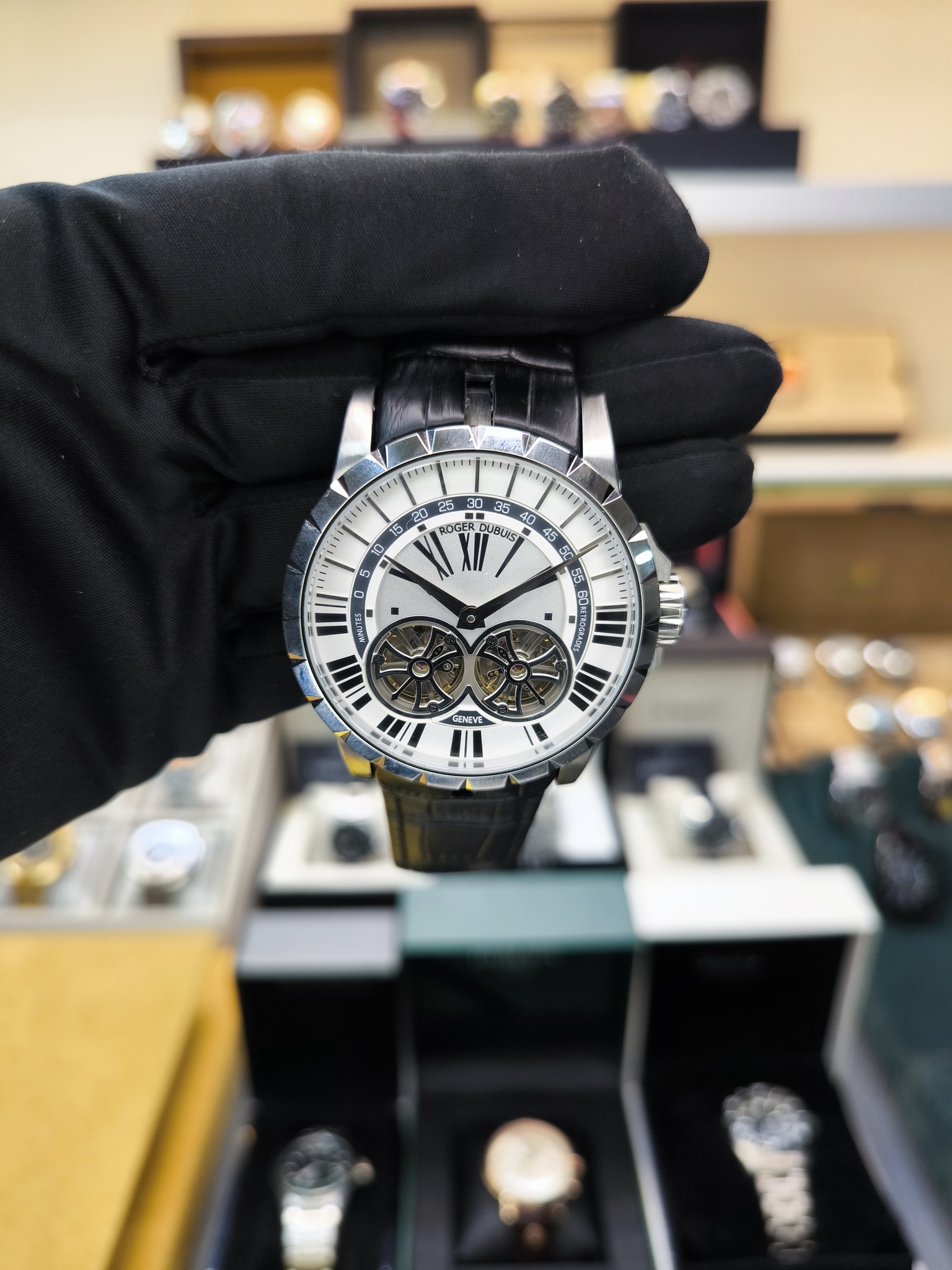 ROGER DUBUIS DOUBLE TOURBILLON REPLİKA SAAT