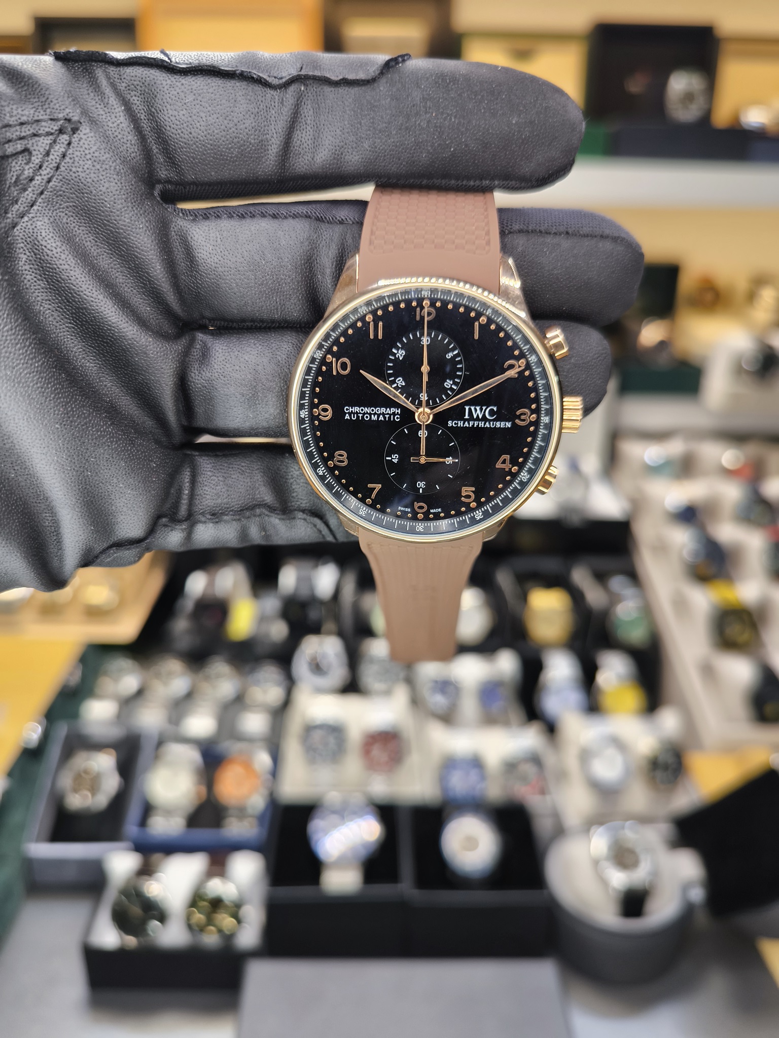 IWC SCHAFFHAUSEN PORTUGUESE CHRONOGRAPH REPLİKA SAAT