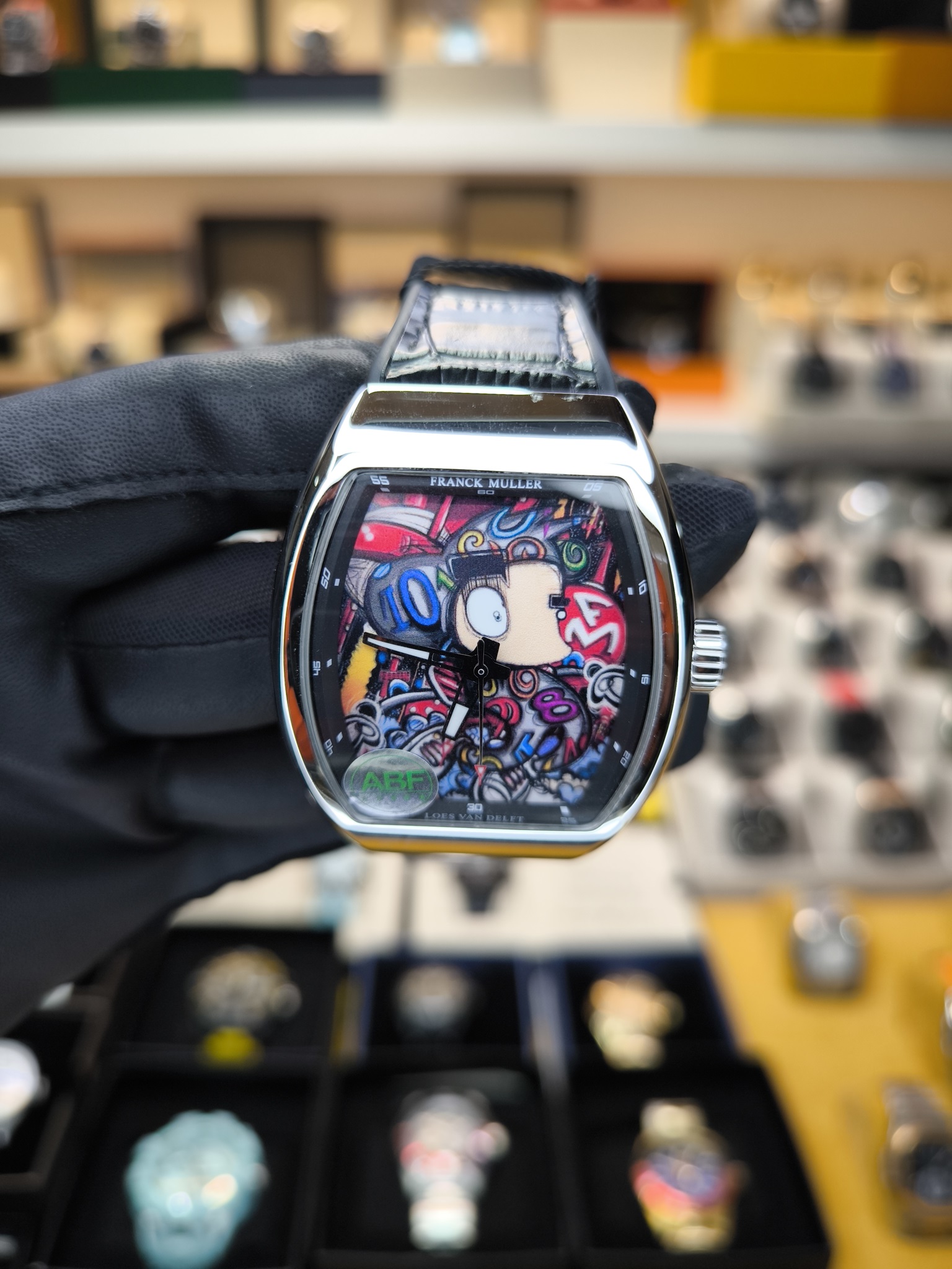 FRANCK MULLER VANGUARD LOES VAN DELFT ETA SAAT