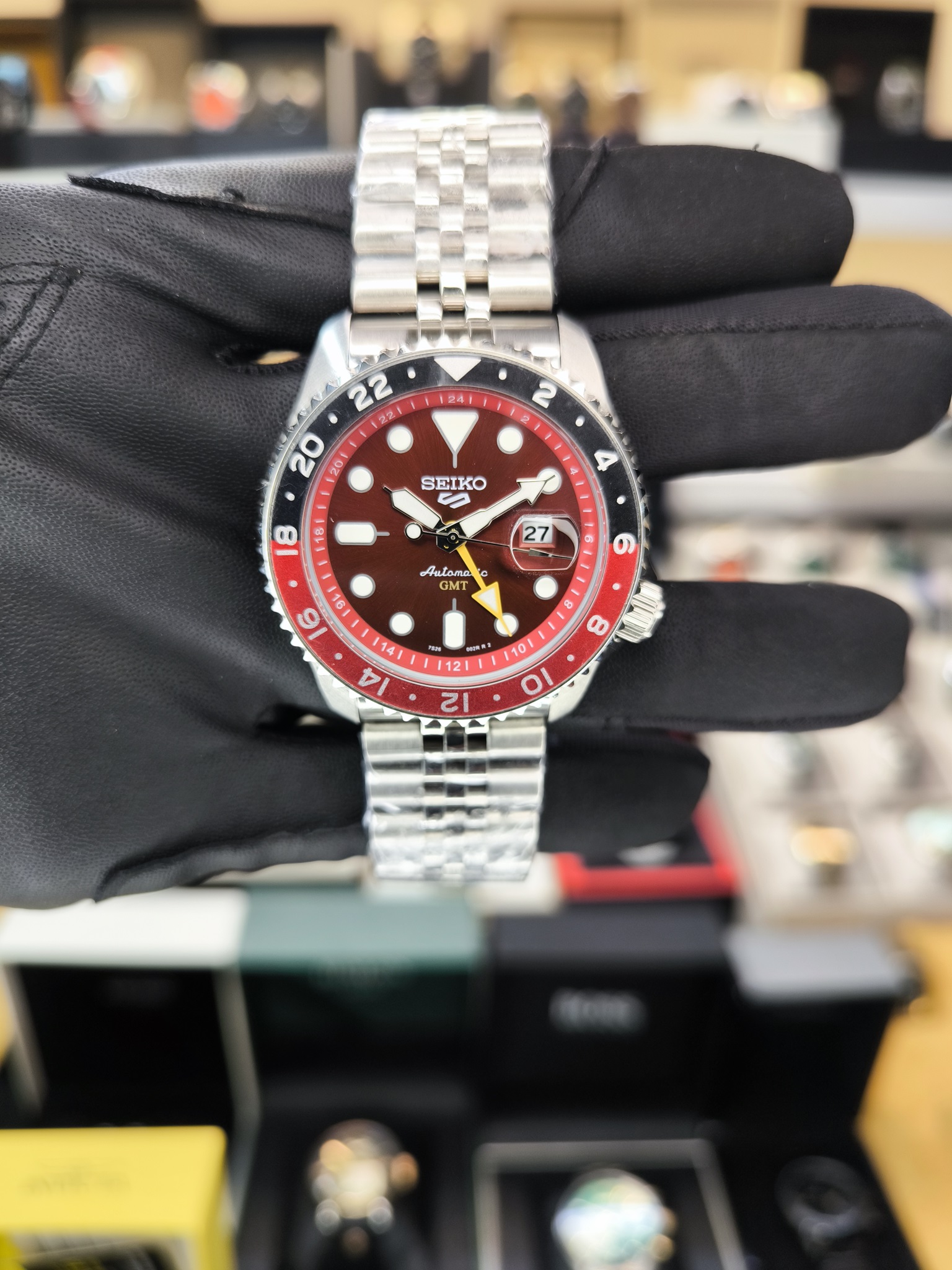 SEIKO 5 SSK031K GMT OTOMATİK REPLİKA SAAT
