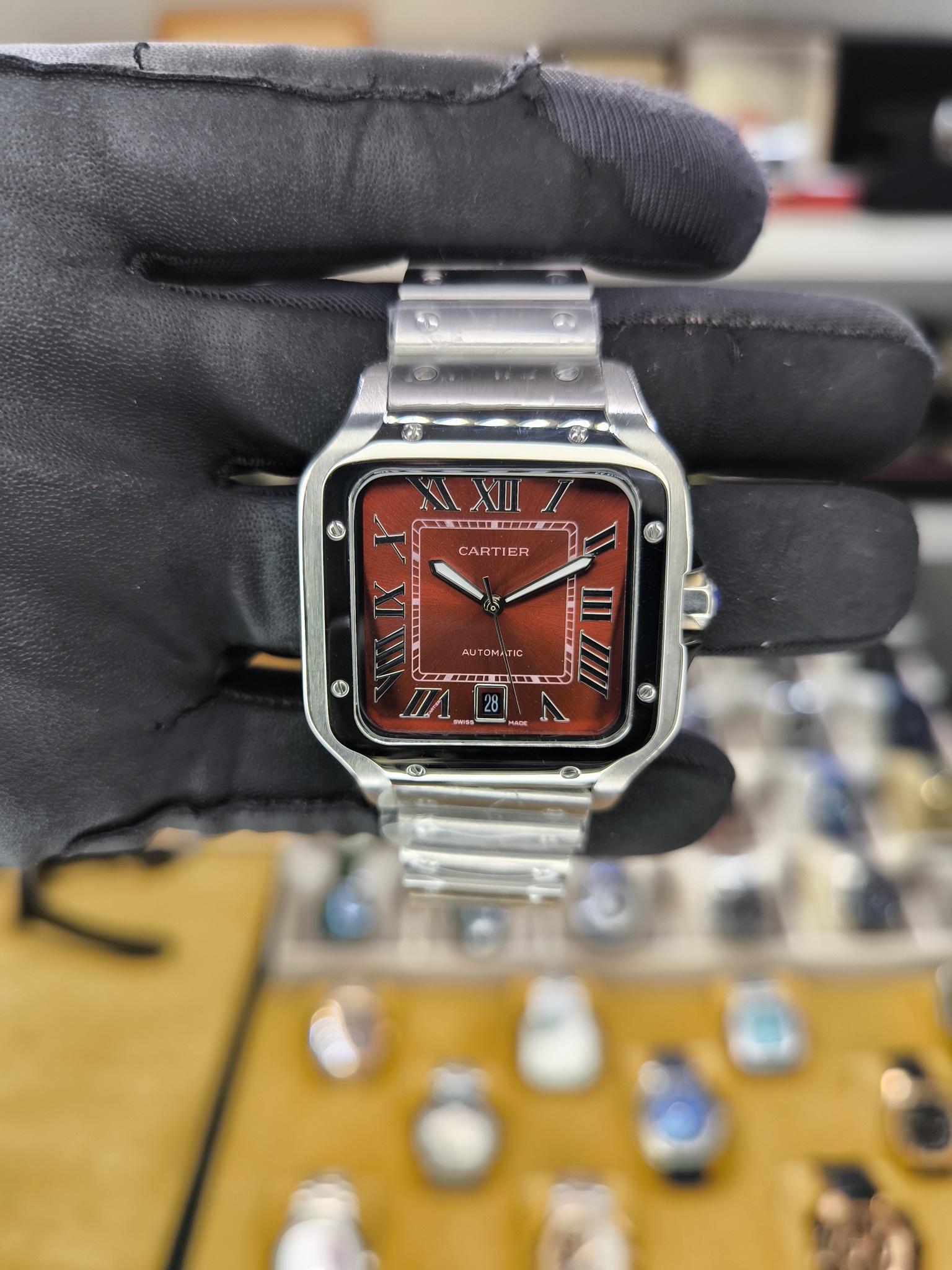Santos De Cartier Otomatik Replika Saat