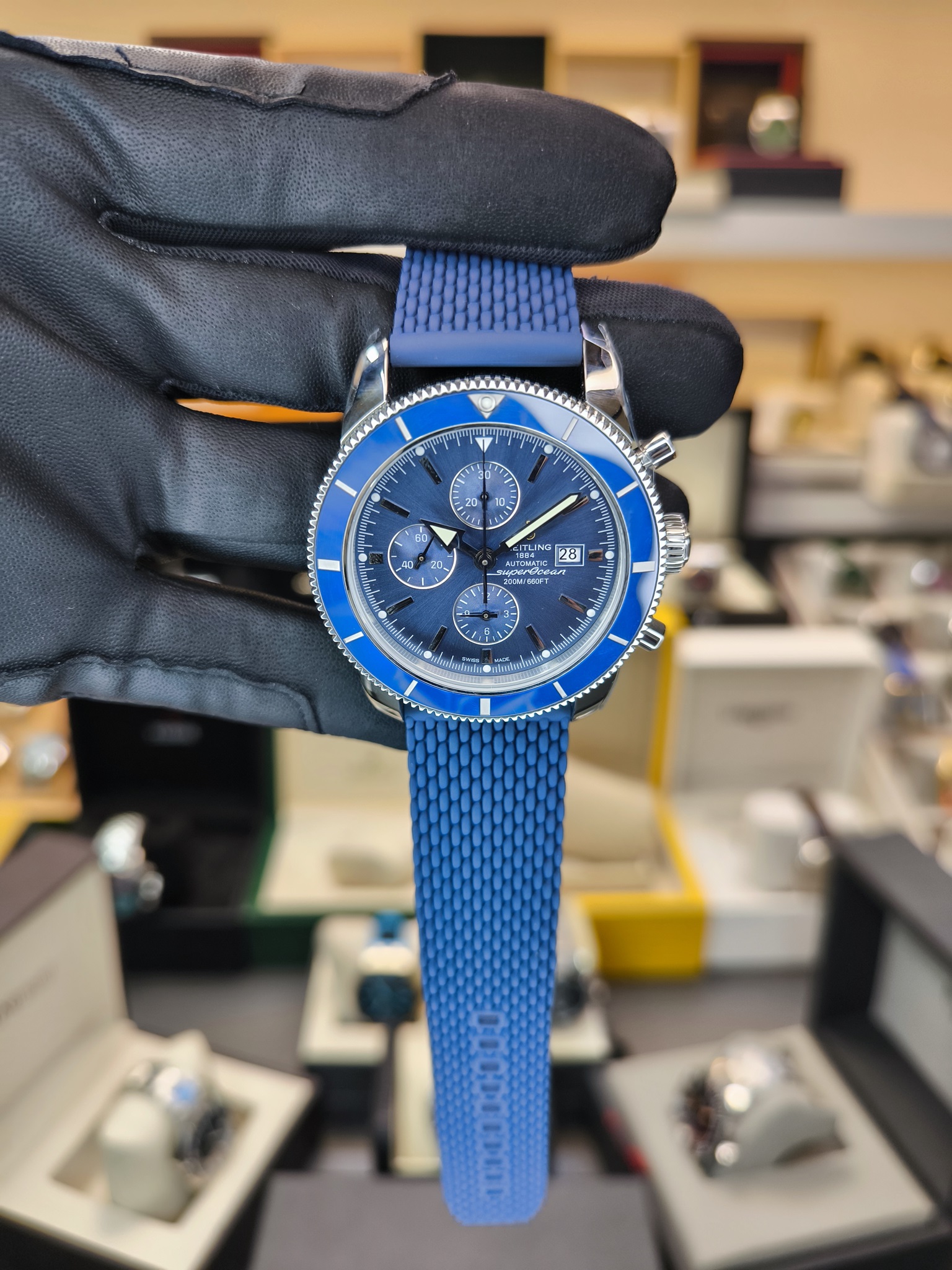 SUPEROCEAN HERITAGE CRONOGRAPH ETA SAAT