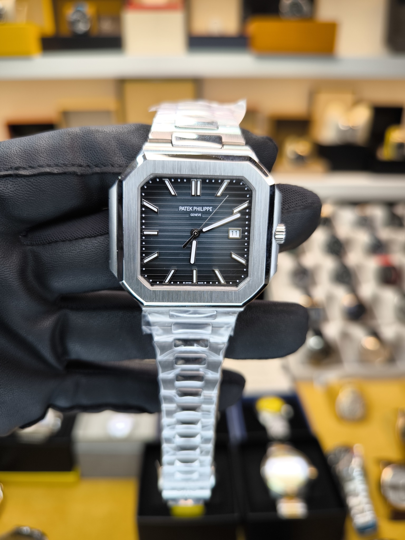CUBITUS 5821 BLUE DIAL SLIM REPLIKA SAAT