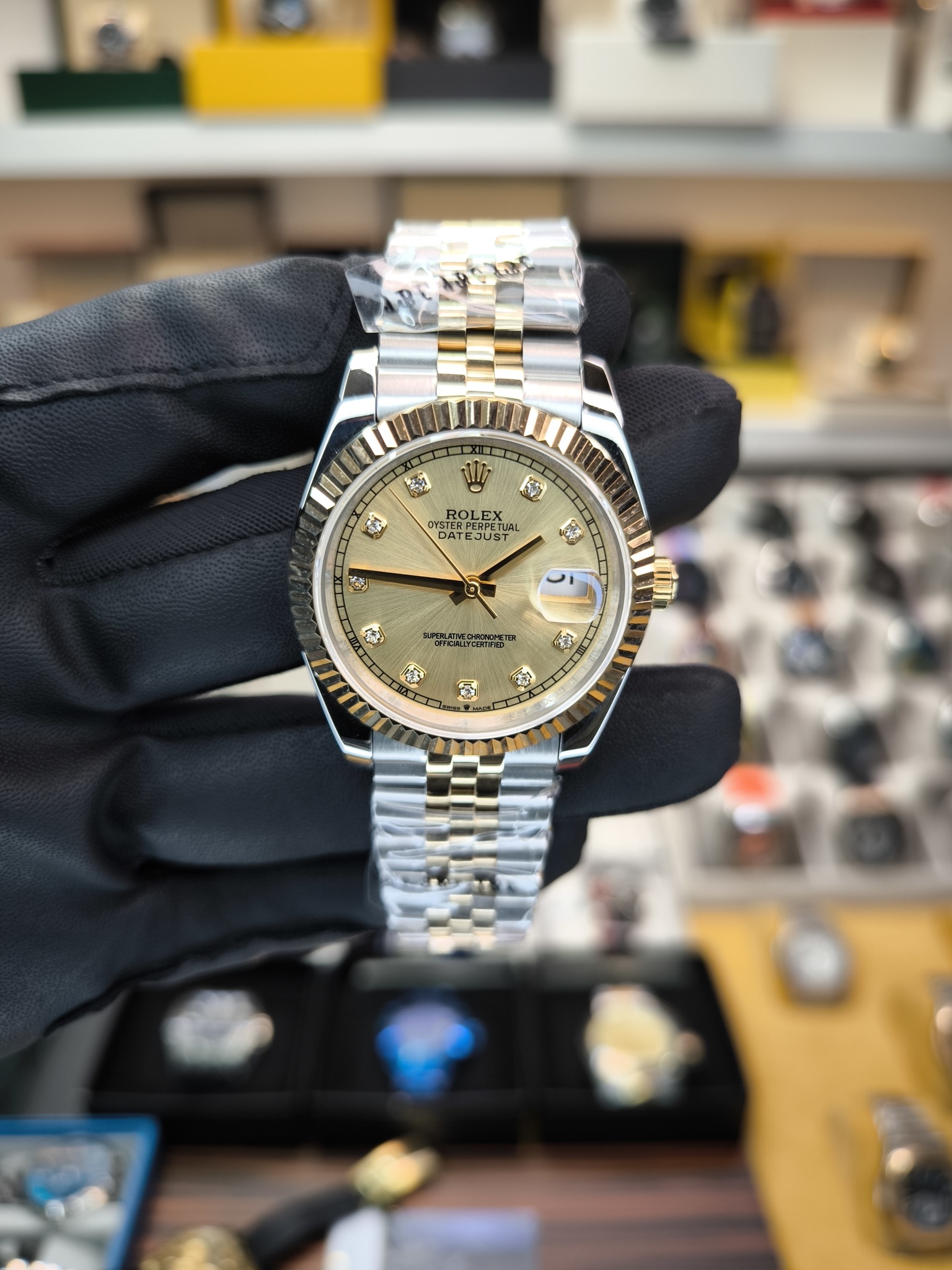 DATEJUST OTOMATİK GÜMÜŞ GOLD