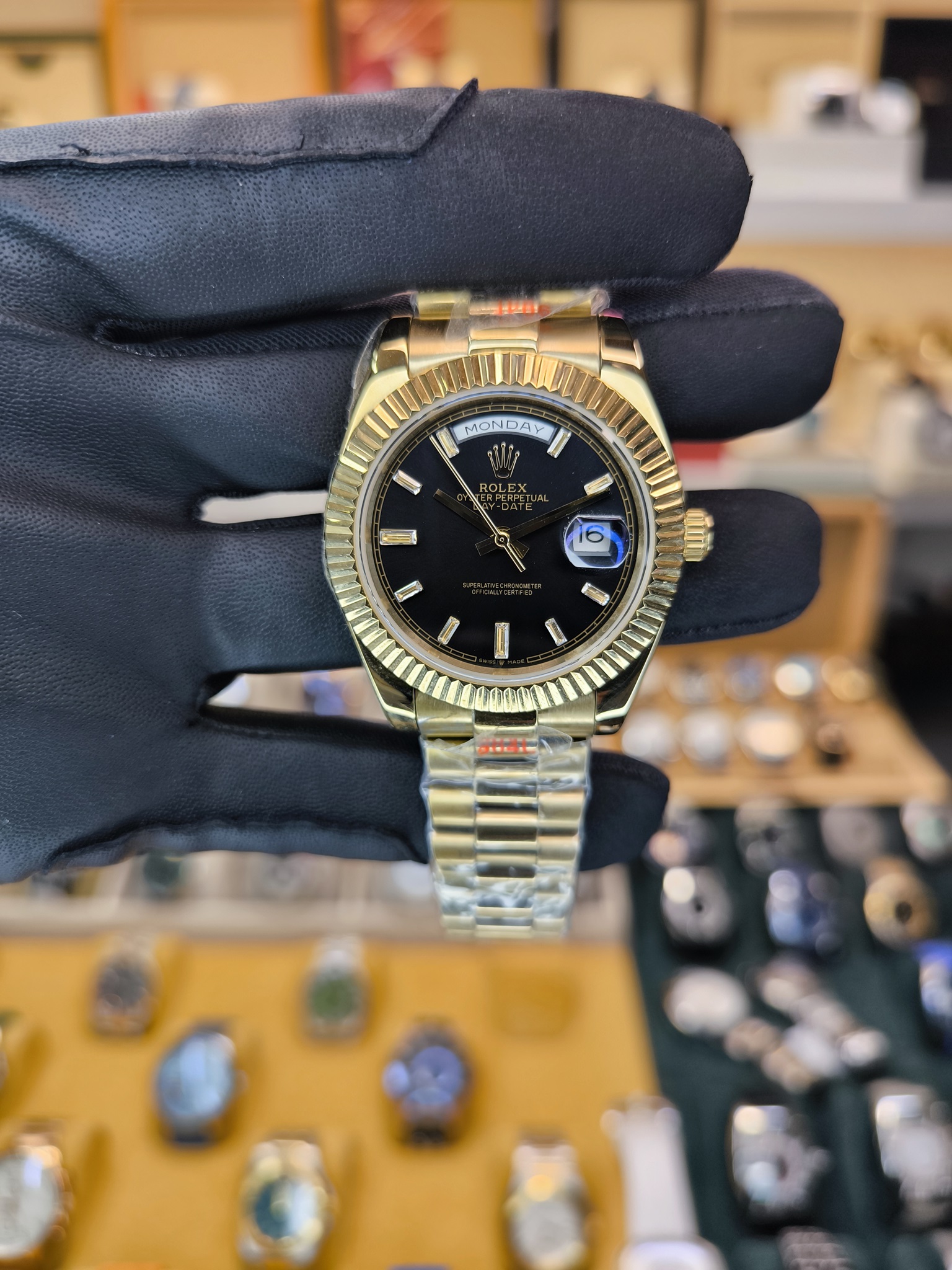 DAY DATE OTOMATİK GOLD SİYAH