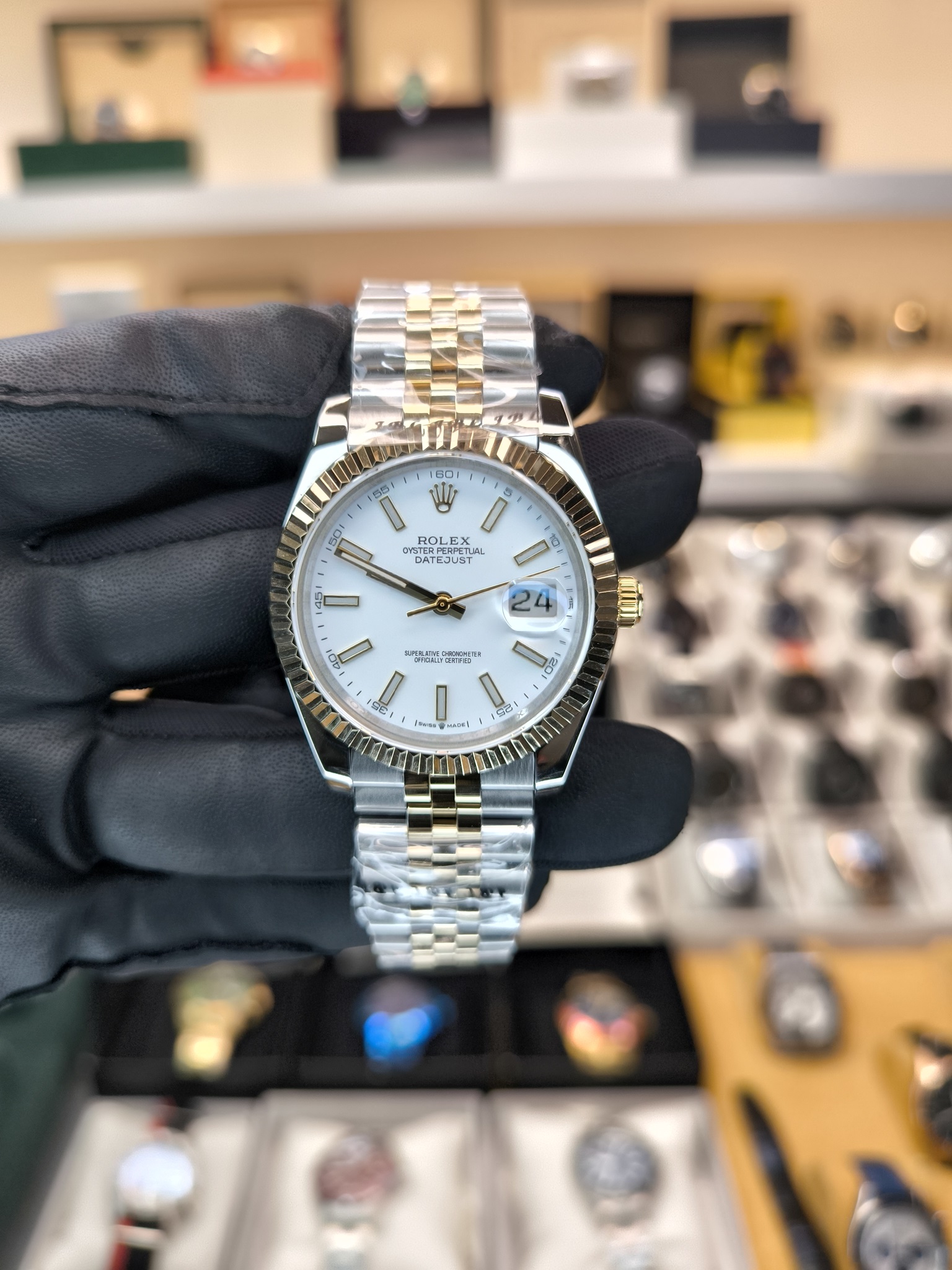 DATEJUST OTOMATİK GÜMÜŞ GOLD