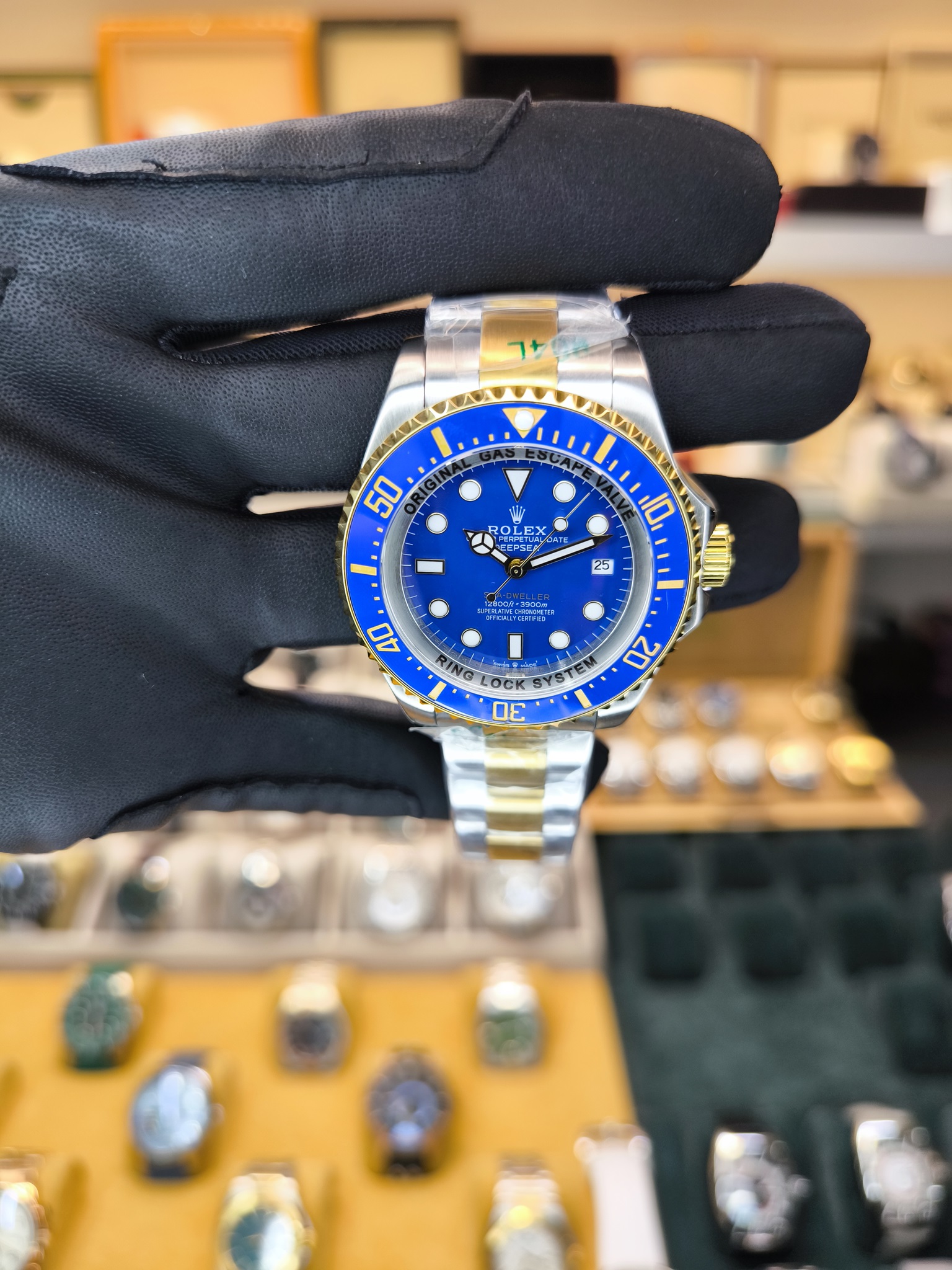 DEEPSEA OTOMATİK GOLD-GÜMÜŞ REPLİKA SAAT