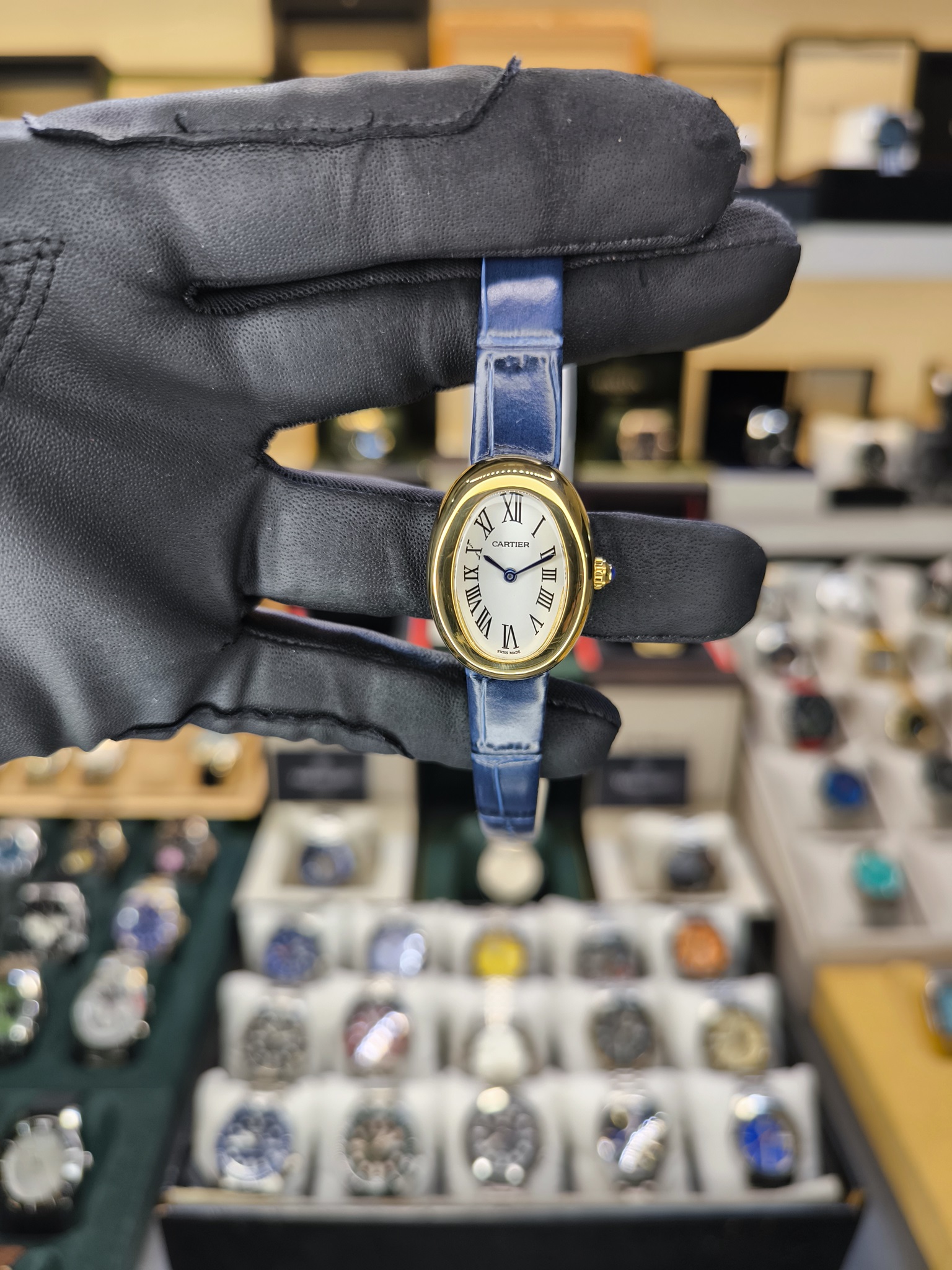 CARTIER Baignoire Kadın Replika Saat