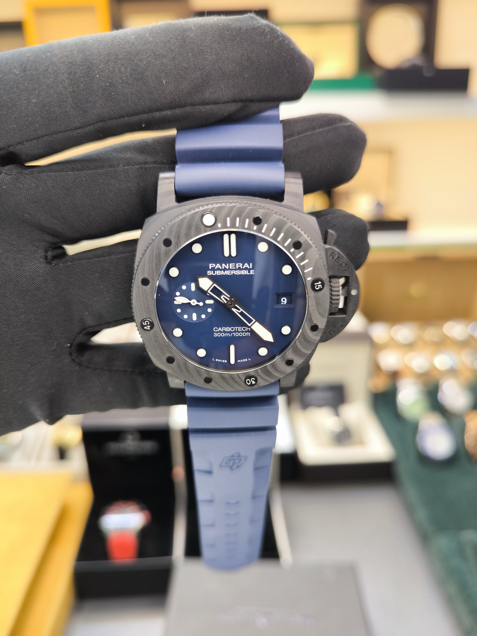 PANERAI SUBMERSIBLE CARBOTECH  ETA SAAT