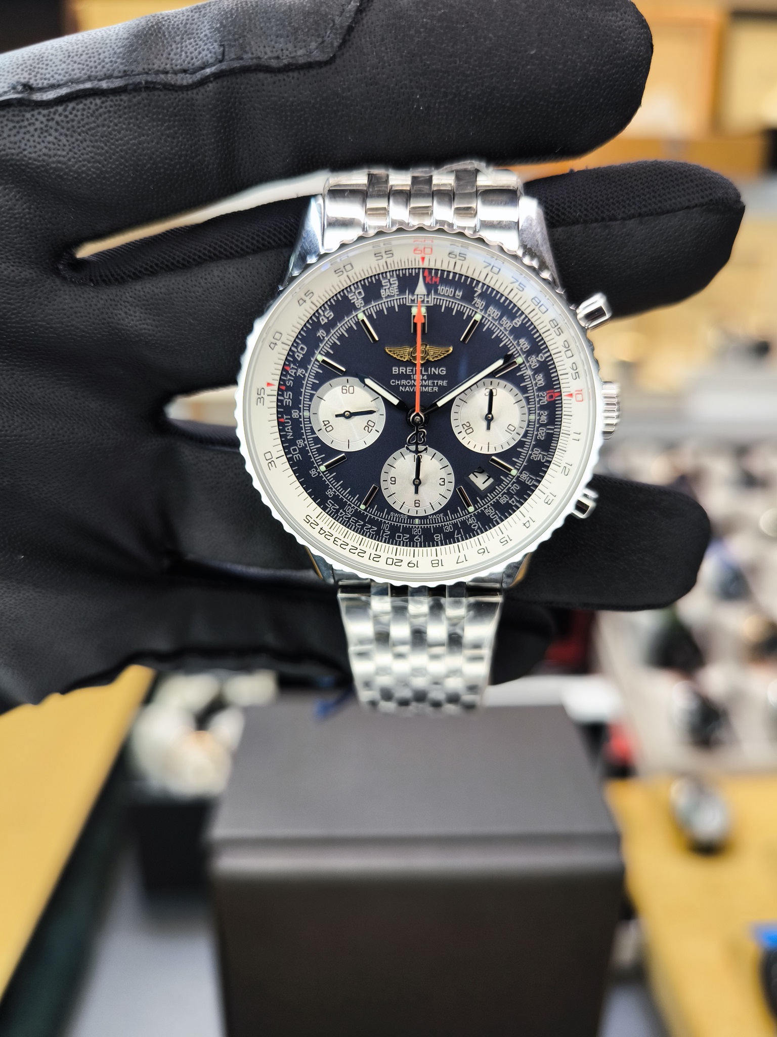 BREITLING NAVITIMER B01 AB0139 CHRONOGRAPH ETA SAAT