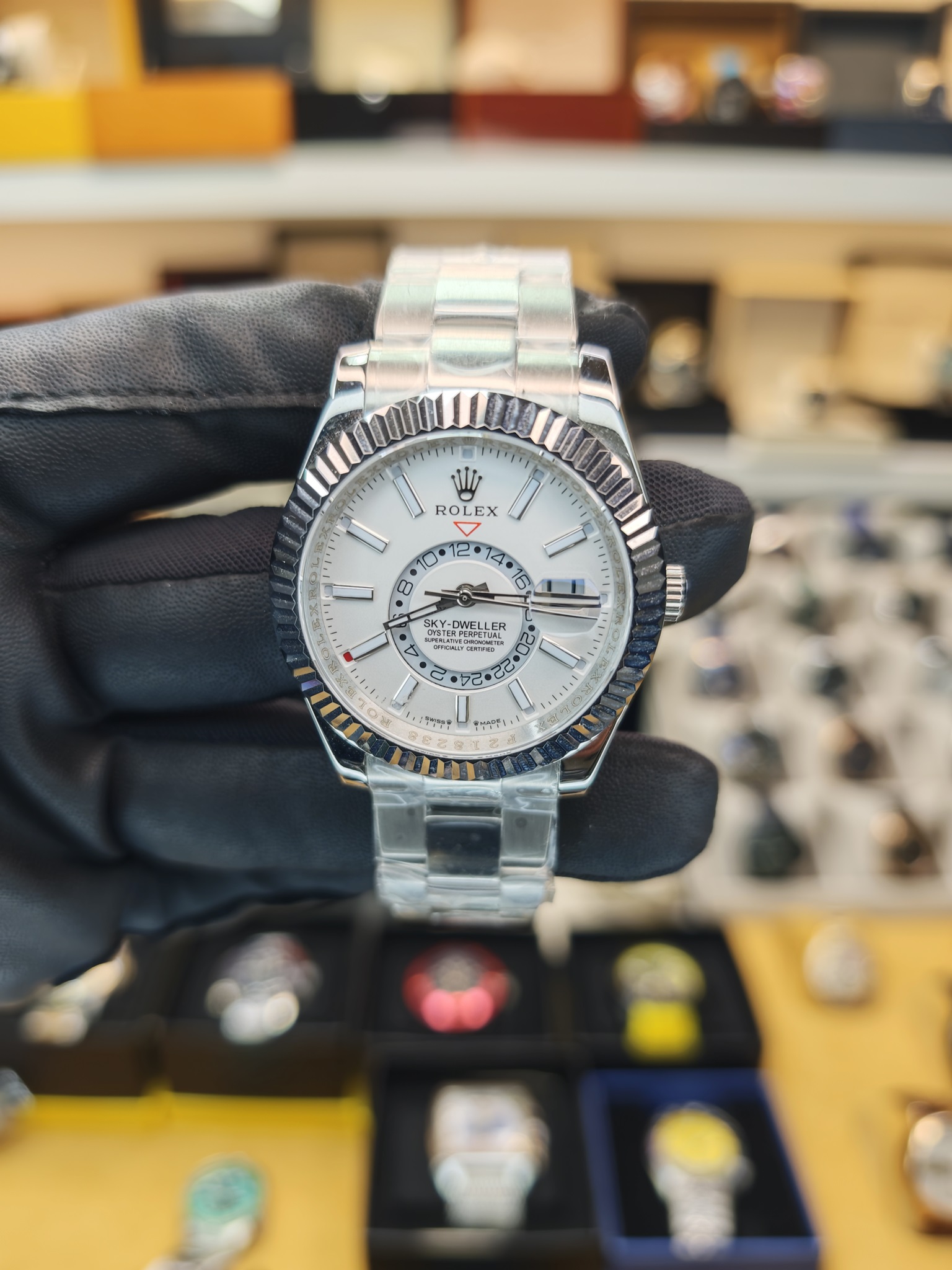 SKY-DWELLER OTOMATİK GÜMÜŞ