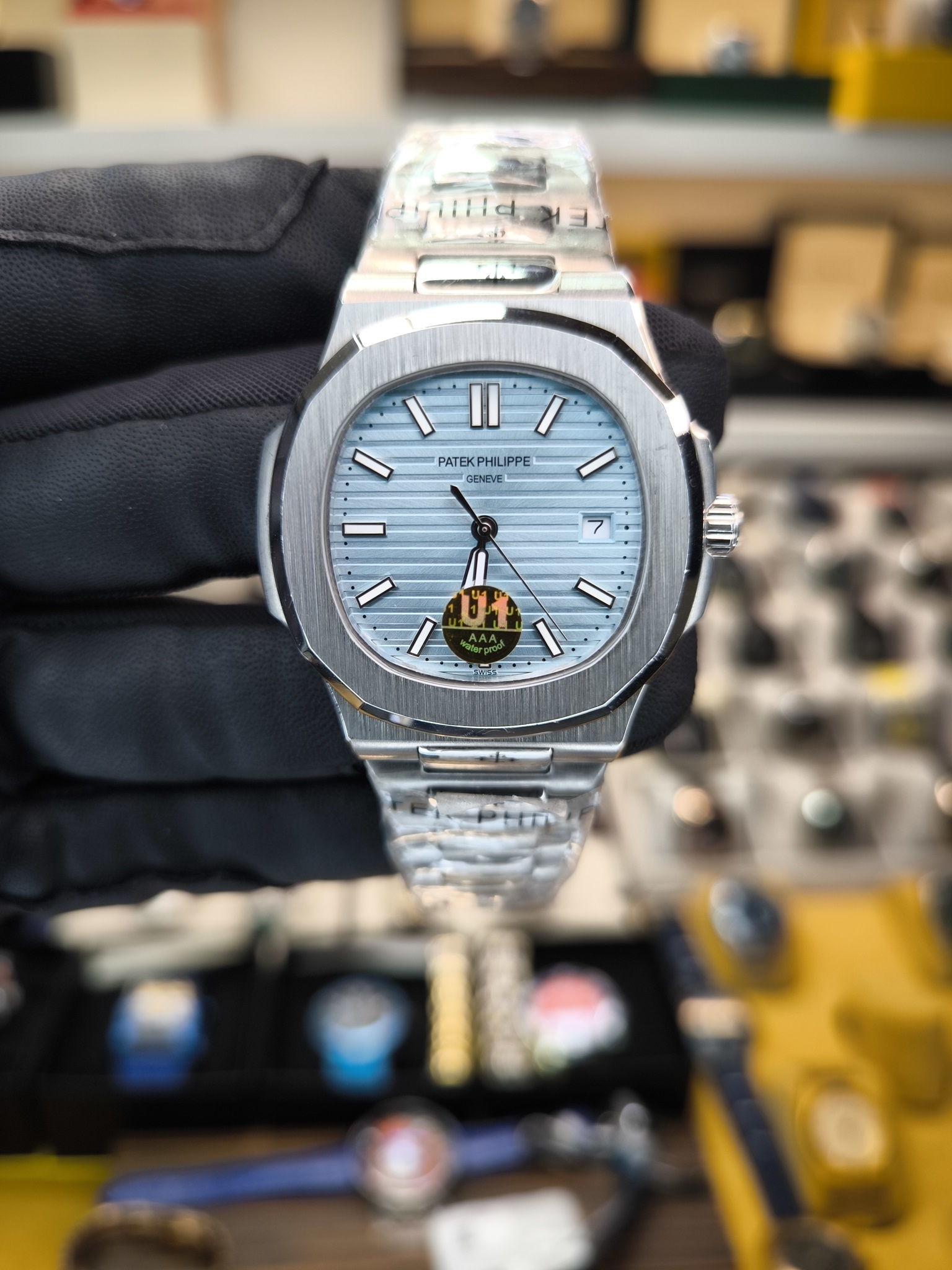NAUTILUS 5711 ICE BLUE OTOMATİK REPLİKA SAAT