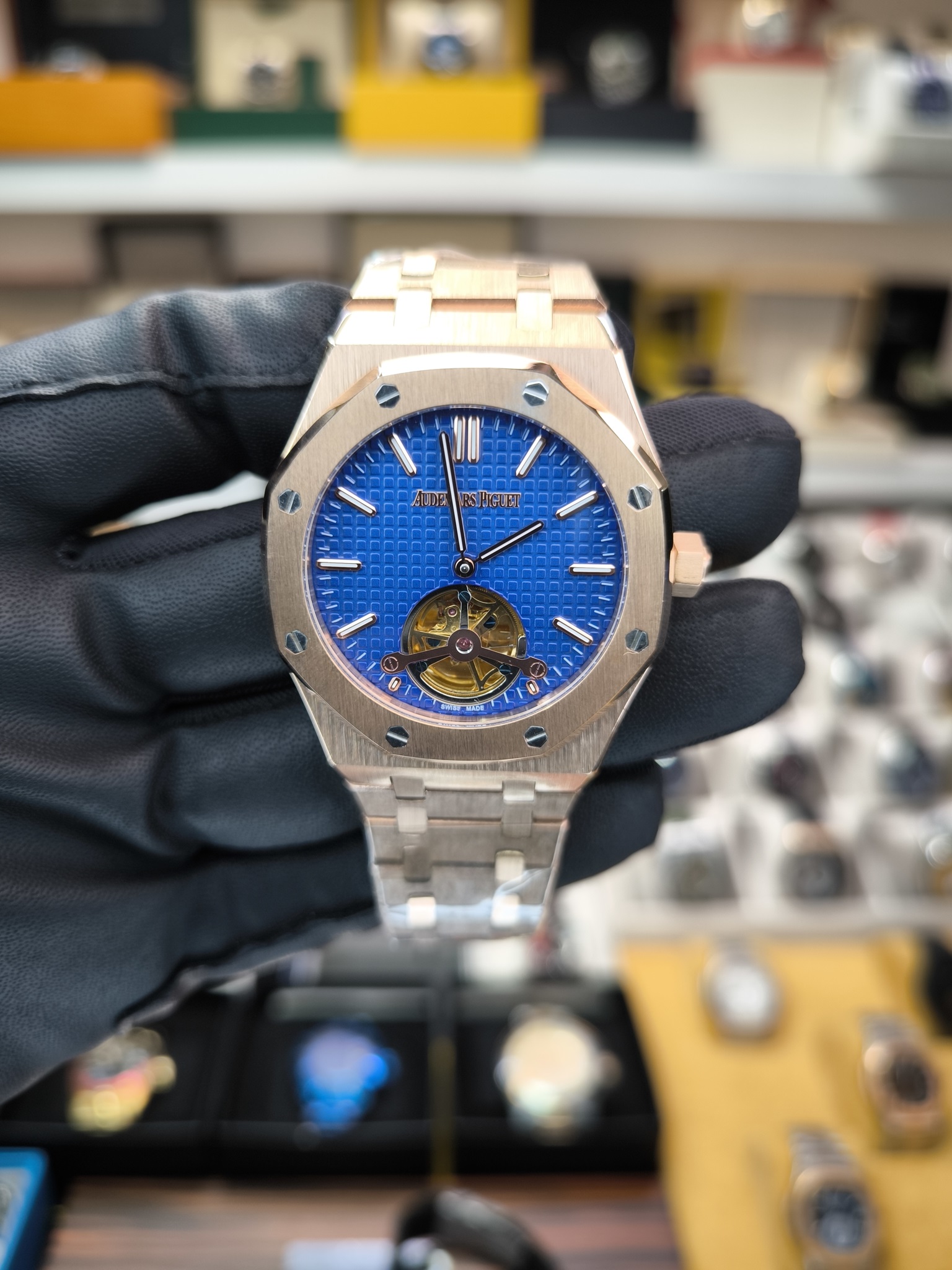 ROYAL OAK EXTRA THİN ROSE LACİVERT