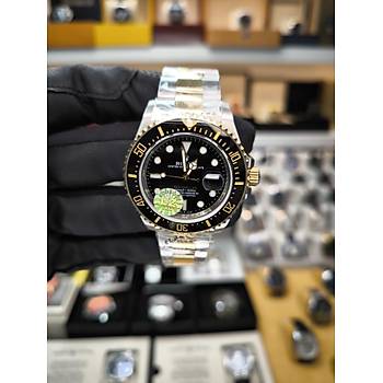 SEA-DWELLER OTOMATK SILVER GOLD SYAH