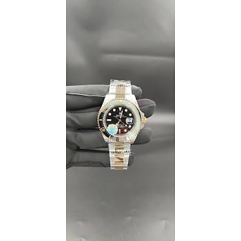 SEA-DWELLER OTOMATK SILVER GOLD SYAH