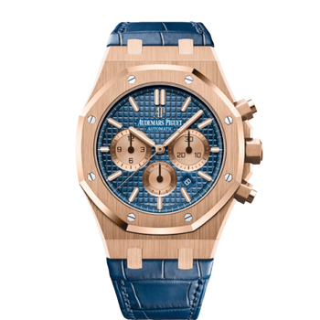 ROYAL OAK CHRONOGRAPH ROSE LACVERT