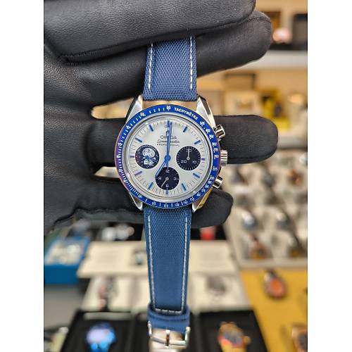 SPEEDMASTER SILVER SNOOPY 50th ANNIVERSARY ETA SAAT