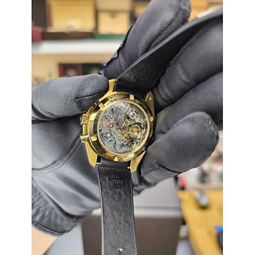 SPEEDMASTER MOONWATCH GREEN DIAL 42mm MOONSHINE GOLD 31060425010001 ETA SAAT