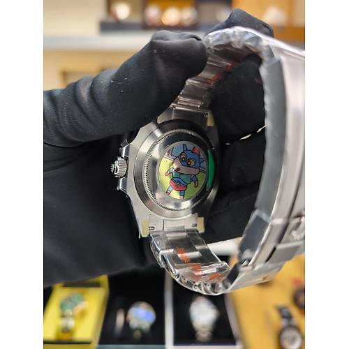 ROLEX SUBMARINER DATE KERMIT CLEAN FACTORY ETA SAAT