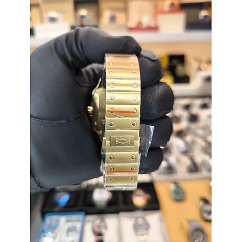 SANTOS DE CARTIER GOLD OTOMAT�K REPL�KA SAAT