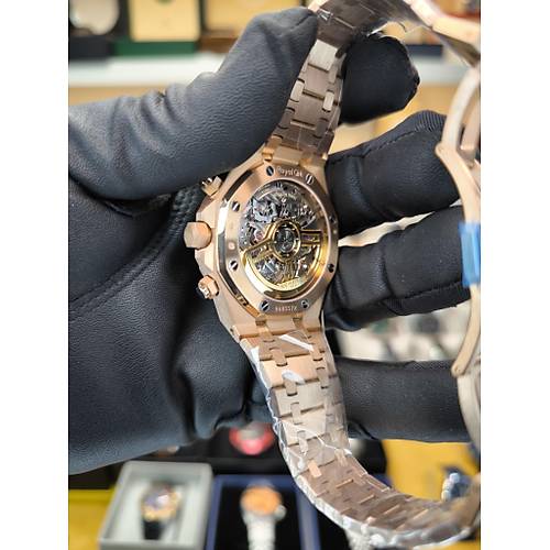 ROYAL OAK AUTOMATIC CHRONORAPH BLUE DIAL  ETA SAAT