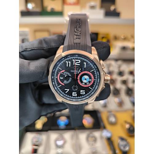 TAG HEUER CARRERA  CAL 1887  BMW POWER LIMITED EDITION CRONOGRAPH REPL�KA SAAT