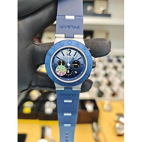 BVLGARI ALUMINIUM CHRONOGRAPH REPL�KA SAAT