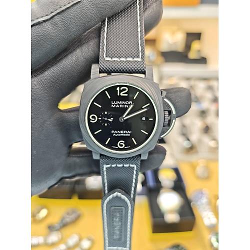 PANERAI LUMINOR MARINA 70TH ANNIVERSARY CARBON BLACK PAM01119 ETA SAAT