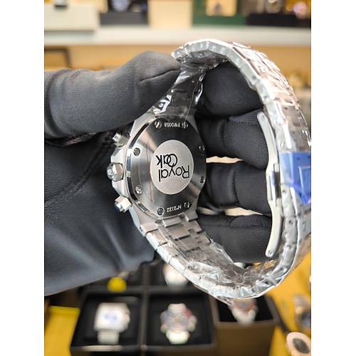 ROYAL OAK CRONOGRAPH SILVER PANDA REPLKA SAAT