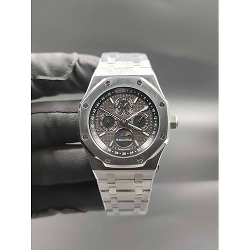 ROYAL OAK PERPETUAL CALENDER SILVER