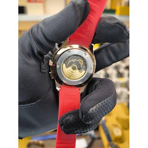 AQUANAUT KIRMIZI OTOMATK REPLKA SAAT