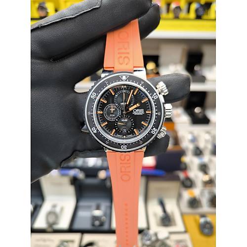 ORIS AQUIS DEPTH GAUGE PRO DIVER CRONOGRAPH