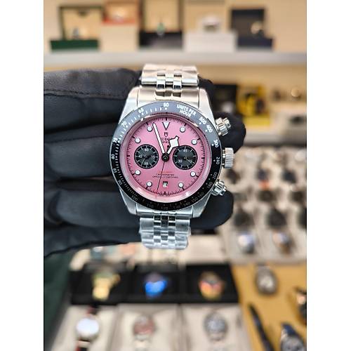 TUDOR BLACK BAY PINK JUBILEE OTOMAT�K REPL�KA SAAT